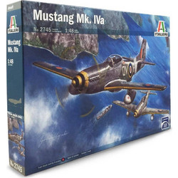 Italeri Mustang MK. IVA Συναρμολογούμενο Πλαστικό Μοντέλο Αεροπλάνου 1:48