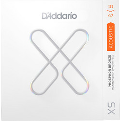 D'Addario XS Σετ 6 Χορδές Ακουστικής Κιθάρας Phosphor Bronze 10-47" Extra Light Tension