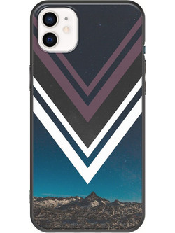 Θήκη Night Sky iPhone 12 mini Black TPU (Μαύρη Σιλικόνη)