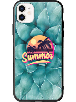 Θήκη Summer iPhone 12 mini Groove TPU (Tempered Glass και TPU)