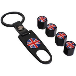 Valve Caps Keychain England Καπάκια Βαλβίδων & Μπρελόκ