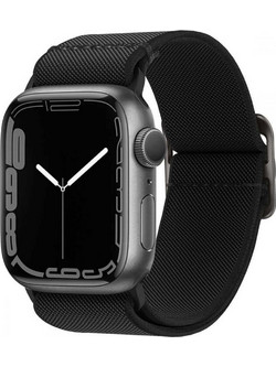 Spigen Fit Lite Λουράκι Υφασμάτινο Black (Apple Watch 42 / 44 / 45mm)