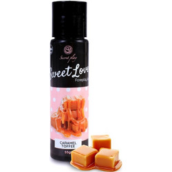 Secret Play Sweet Love Foreplay Caramel Toffee Λιπαντικό Gel Νερού Κόλπου & Πρωκτού 60ml