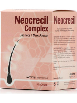 Medimar Vitacrecil Συμπλήρωμα Διατροφής κατά της Τριχόπτωσης 15 Sachets