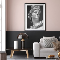 ΑΦΙΣΑ WALL-DESIGN APOLLO BELVEDERE 49508 (PVC/PLEXIGLASS ΜΑΥΡΗ ΚΟΡΝΙΖΑ ΜΕ ΠΛΑΙΣΙΟ) 30x40cm