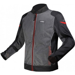 LS2 Airy Black / Grey / Red