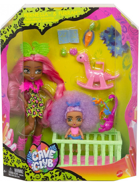 Mattel Cave Club Fernessa & Furrah Playset