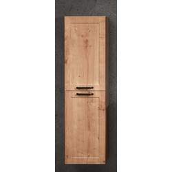 Su Laminate Gold Oak Στήλη/Κολώνα Μπάνιου Κρεμαστή 138cm