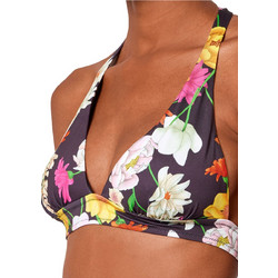 Sundek Bikini Top Τριγωνάκι Floral Μαύρο GW149KTL36RO-004RO