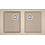 Franke Basis BFG 620 Beige Ένθετος Νεροχύτης Γρανίτη 86x50cm