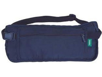 Moses Wanderlust Belt Pouch With Rfid Protection Τσαντάκι Μέσης Navy Μπλε M82480