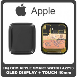 Apple Watch 6 40mm A2293, A2294, A2375, A2376, A2291, A2292 (Apple Watch Series 6) Retina LTPO OLED LCD Display Screen Assembly Οθόνη + Touch Screen Digitizer Μηχανισμός Αφής For Smart Watch Ρολόι