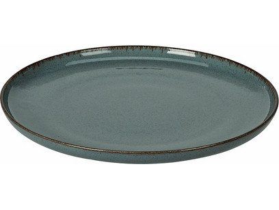 Zaros Πιάτο Ρηχό Πορσελάνης Μπλε 27cm KZ229