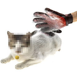 True Touch Five-Finger pet Glove Κόκκινο