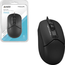 A4Tech FM12S Fstyler Ενσύρματο Ποντίκι Black