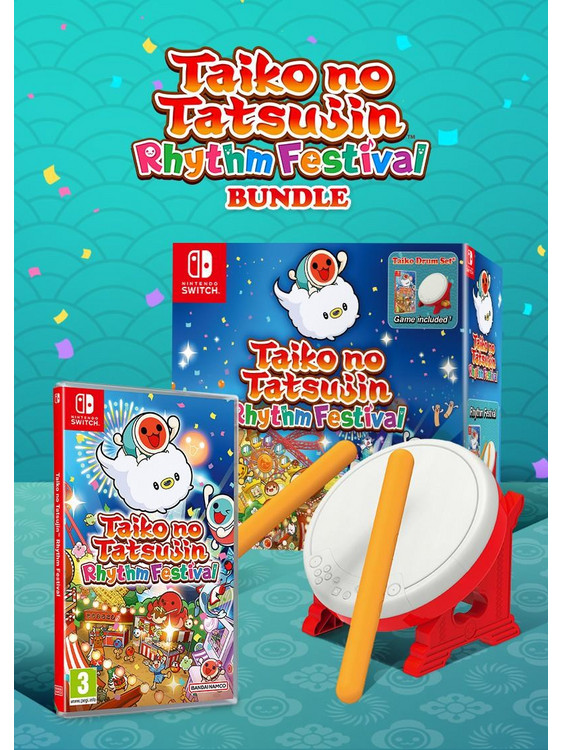Taiko No Tatsujin Rhythm Festival Collector's Edition Nintendo Switch