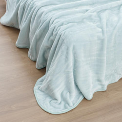 Borea Κουβέρτα Μονόχρωμη K-4 Μονή 150 x 220 cm Μαύρο