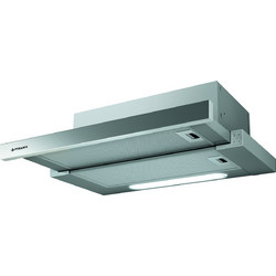 Pyramis Essential Turbo Slim Συρόμενος Απορροφητήρας 60cm με 2 Μοτέρ Inox