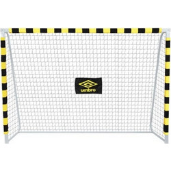 Umbro Πτυσσόμενο Μεταλλικό Τέρμα Ποδοσφαίρου σε Μαύρο Κίτρινο χρώμα 300x200x90 cm, 26897