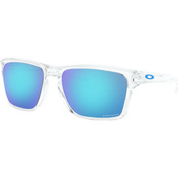 Oakley OO9448 04 Ανδρικά Γυαλιά Ηλίου Τετράγωνα Κοκάλινα Διαφανή με Μπλε Καθρέπτη Φακό
