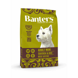 Banters Adult Mini Breeds with Chicken & Rice 3kg
