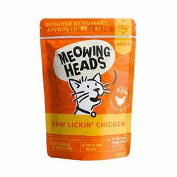 Meowing Heads Paw Lickin' Κοτόπουλο 100gr