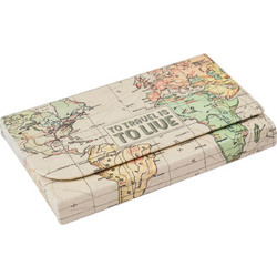 ΘΗΚΗ ΓΙΑ ΚΑΡΤΕΣ LEGAMI MINI CARD HOLDER - TO TRAVEL IS TO LIVE MCHM0015