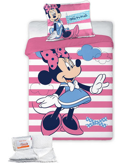 Dimcol Disney Minnie 580 Σετ Κούνιας Pink 4τμχ