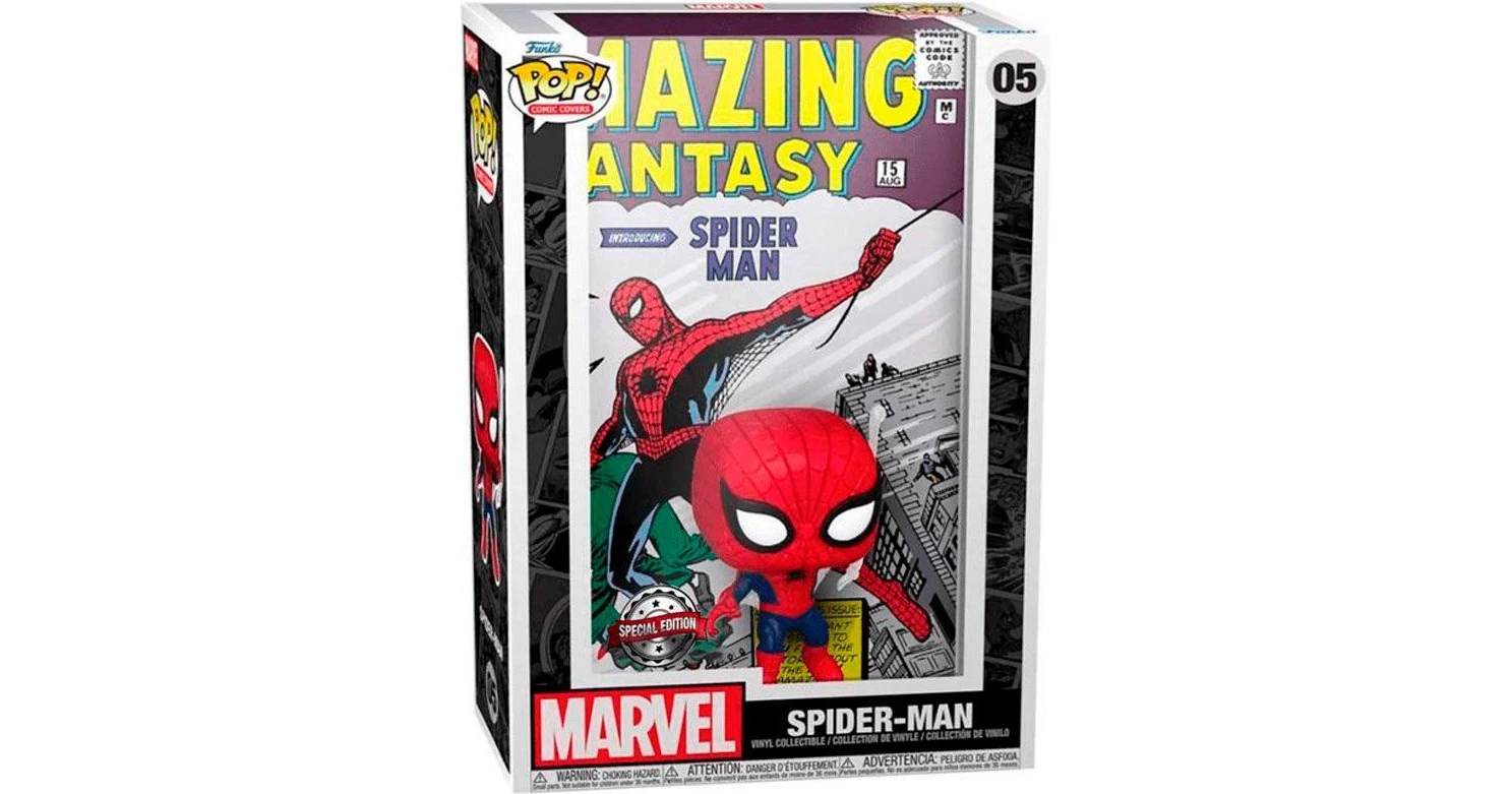 Funko Pop! Comics Covers Marvel 05 Amazing Spider-Man Special Edition ...