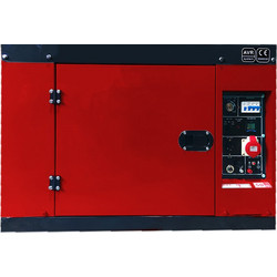 Kumatsugen GP12000MAT Αθόρυβη Γεννήτρια Πετρελαίου Τριφασική με Μίζα 11KVA
