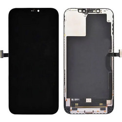 SOFT OLED Οθόνη LCD με Μηχανισμό Αφής για Apple iPhone 12 Pro Max Μαύρο