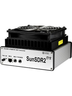 SunSDR2 DX Transceiver, HF 100W, 6m 50W, VHF 8W