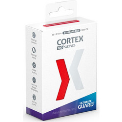 Ultimate Guard Cortex Sleeves Standard Size Red (100)
