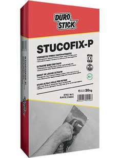 STUCOFIX -P Durostick Υπέρλεπτος στόκος σπατουλαρίσματος 20 Kg
