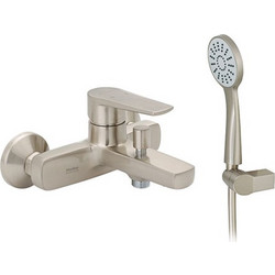 Μπαταρία Αναμεικτική Λουτρού Optima 00-2562 Total brushed Nickel Modea Viospiral