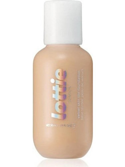 Lottie London Velvet Skin Tint Matte Fair P015 Liquid Foundation 50ml
