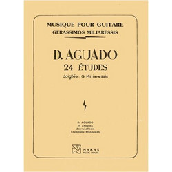 Aguado D. - 24 Σπουδές Για Κιθάρα