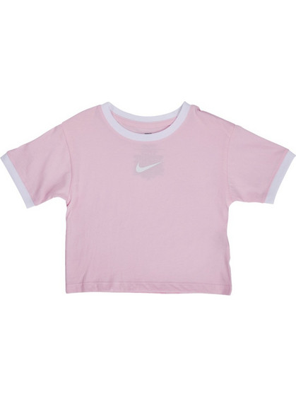 Nike Παιδικό Crop Top Κοντομάνικο Ροζ 36K605-A9Y