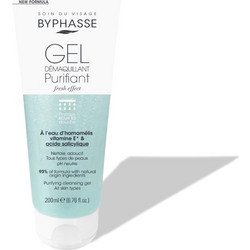 Byphasse Purifying Cleansing Gel Καθαρισμού Προσώπου 200ml