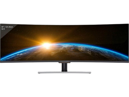 LC-Power M49-DFHD-144-C-Q Ultrawide VA Curved Monitor 49" 3840x1080 144Hz 6ms