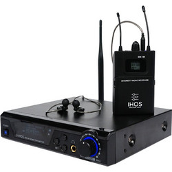 Ihos IEM-100 - Ασύρματο σετ In-Ear Monitor με ακουστικά 863-865 MHz