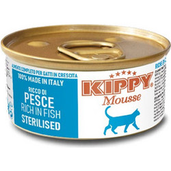 Kippy Sterilised Mousse Fish 85gr