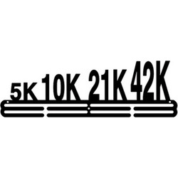 Κρεμάστρα μεταλλίων μεταλλική 5K10K21K42K - 400*158*1,6mm