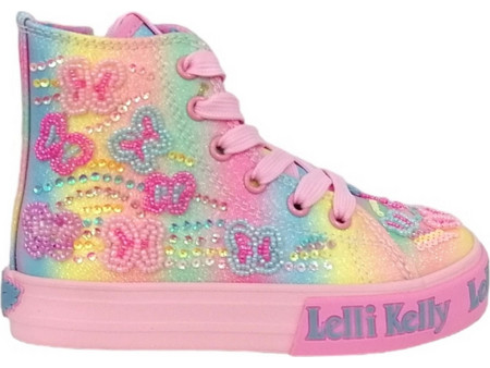 Lelli Kelly Παιδικά Sneakers Μποτάκια Ροζ Πολύχρωμα LKED3471-BX02