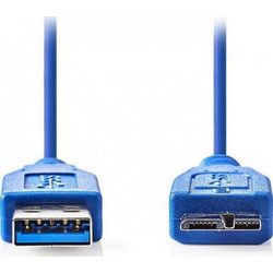 Nedis USB 3.2 Cable A Male - Micro B Male 5.0m Blue
