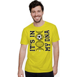 Its In My DNA Football (Κοντομάνικο Ανδρικό / Unisex) - Lemon