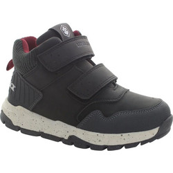 Lumberjack Παιδικά Μποτάκια Μαύρα με Σκρατς SBB9201-001S01-CB001