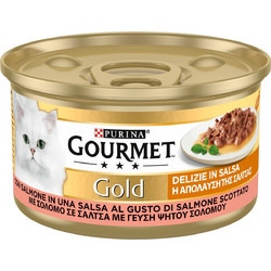 Purina Gourmet Gold Adult with Salmon in Gravy 85gr 12383449
