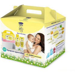 Σετ Βρεφικής Φροντίδας Adelco Baby(δώρο μπιμπερό+Squeezebag)