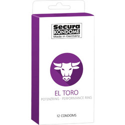 Secura El Toro Προφυλακτικά με Λιπαντικό 12τμχ